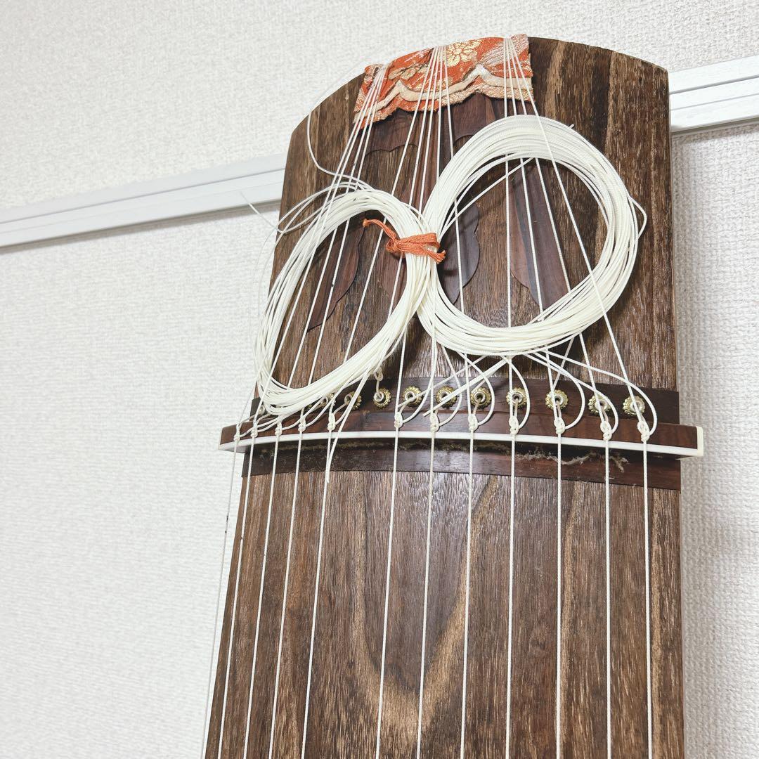 希少 お琴 箏 琴 13弦 和楽器 弦楽器 伝統楽器 ジャンク - メルカリ