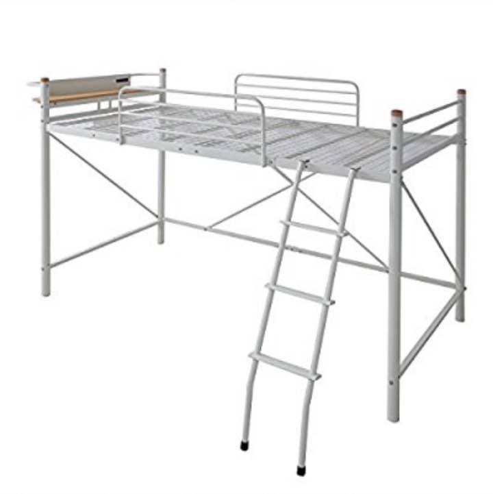 ロフトベット ロフトベッド｜省スペース・木製・快眠マットレス構成 宮棚