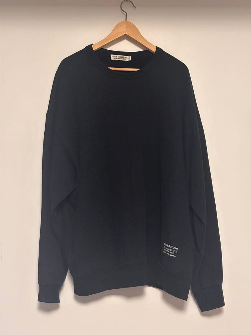 COOTIE PRODUCTIONS ブラック トレーナー XL - メルカリ