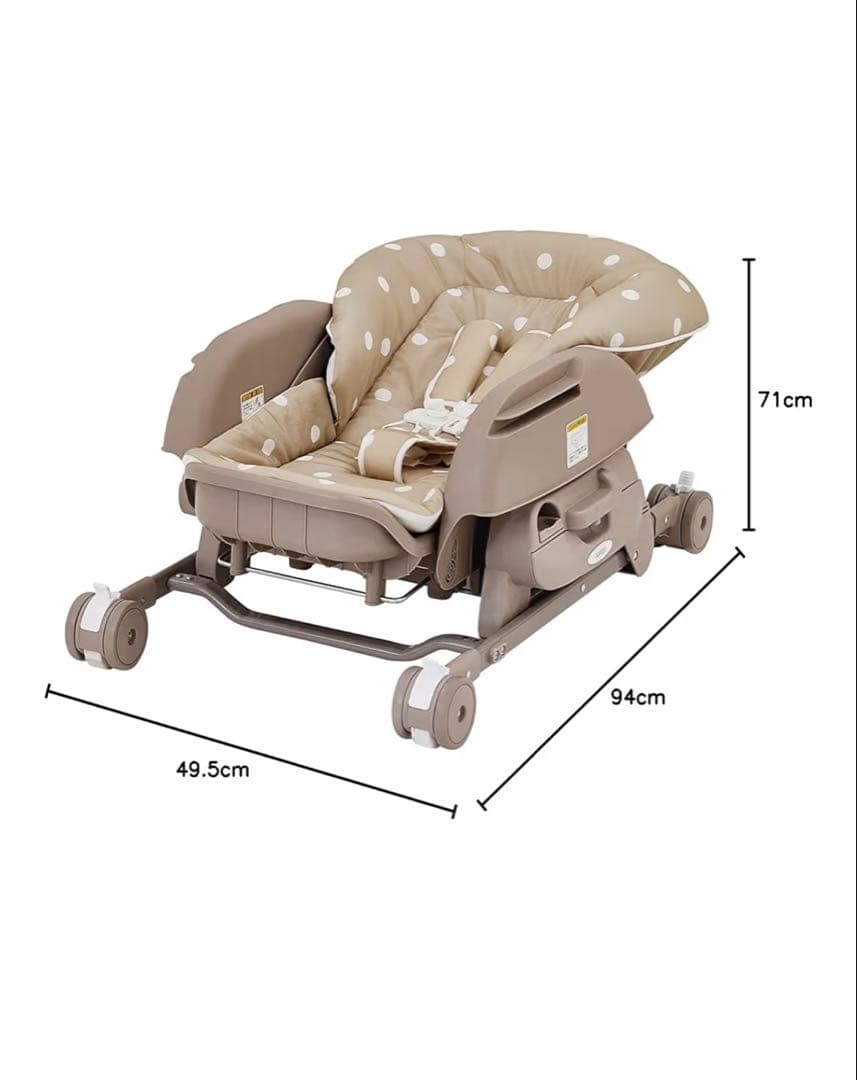 美品☆KATOJIヒッコロ II ベージュ ハイローチェア - メルカリ