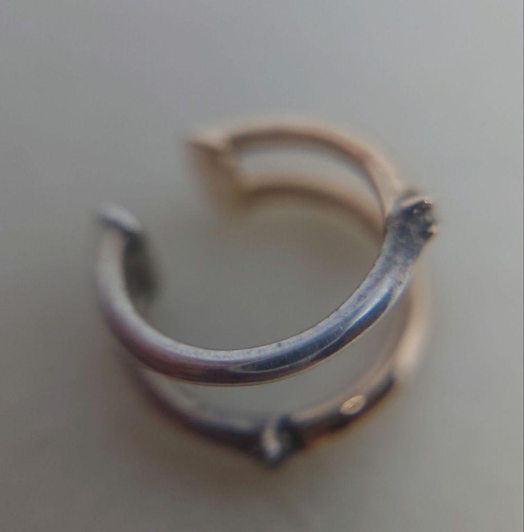 mel　アガット　イヤーカフ　コンビ mel様専用 アガット イヤーカフ コンビ - メルカリ