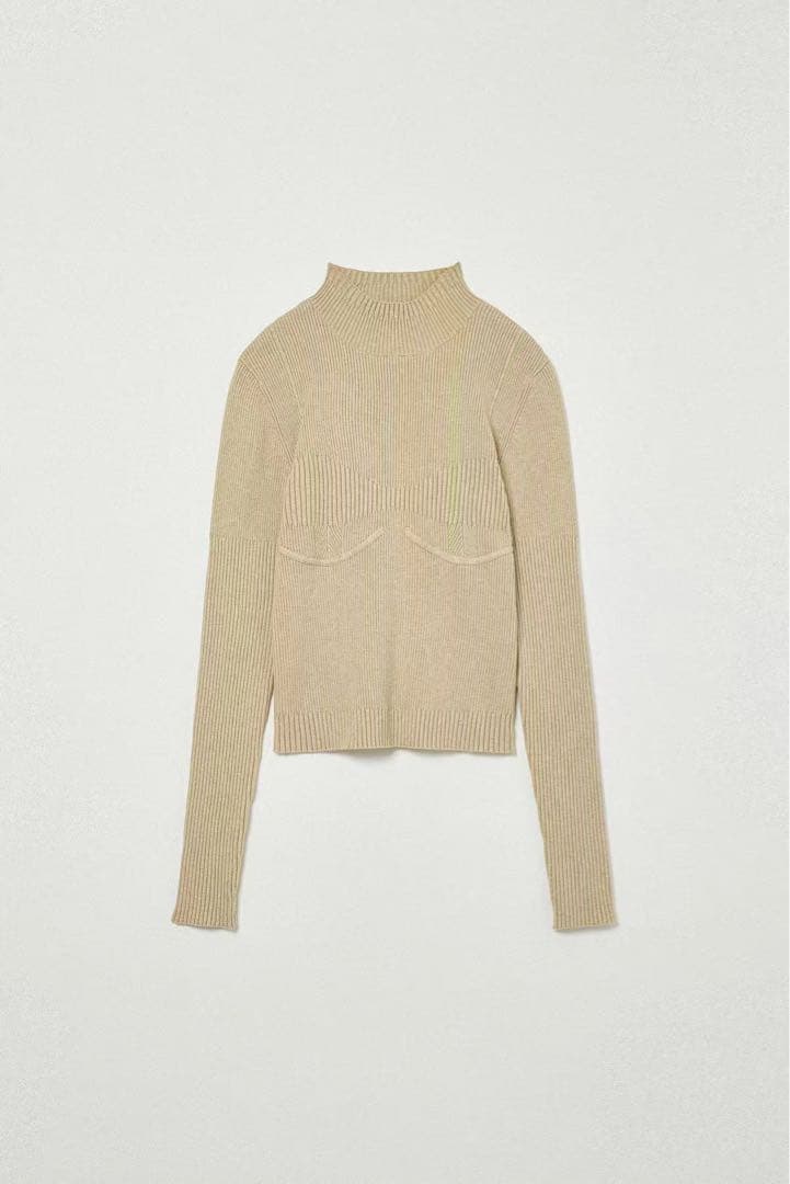 トップス Eaphi BUSTIER LINE RIB KNIT Eaphi BUSTIER LINE RIB KNIT - メルカリ