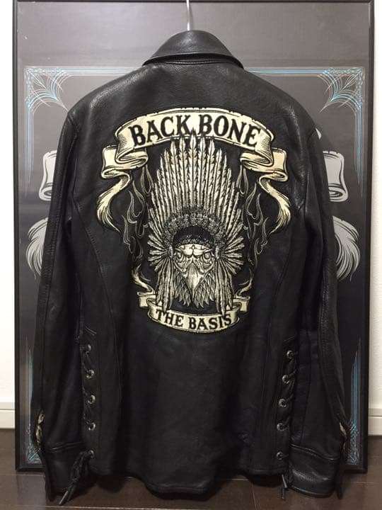 BACKBONE 07FW イーグルスカル ディアスキンシャツ 北原哲夫 - メルカリ