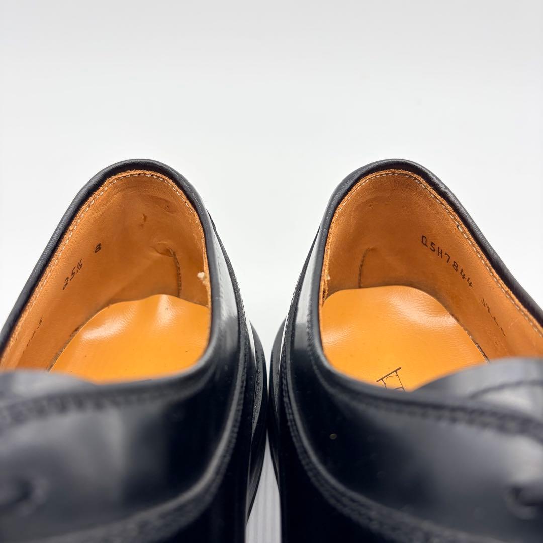 【未使用】REGAL リーガル プレーントゥ 25.5cm 黒 外羽根 革靴