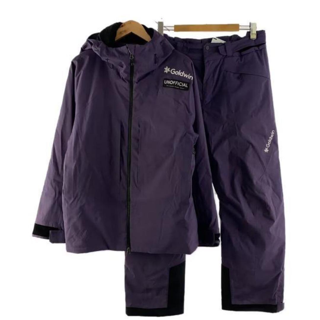 Goldwin 非売品 オピニオン・選手用 パープル スキーウェア XL 上下
