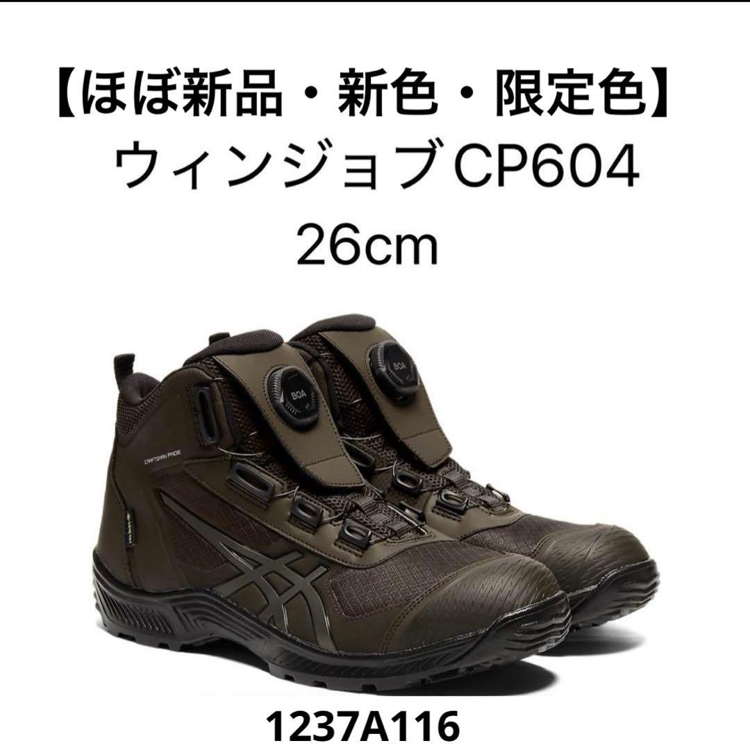 【ほぼ新品✨】アシックス ウィンジョブ ゴアテックス BOA 26cm Asics WINJOB CP604 G-TX BOA | BOA®