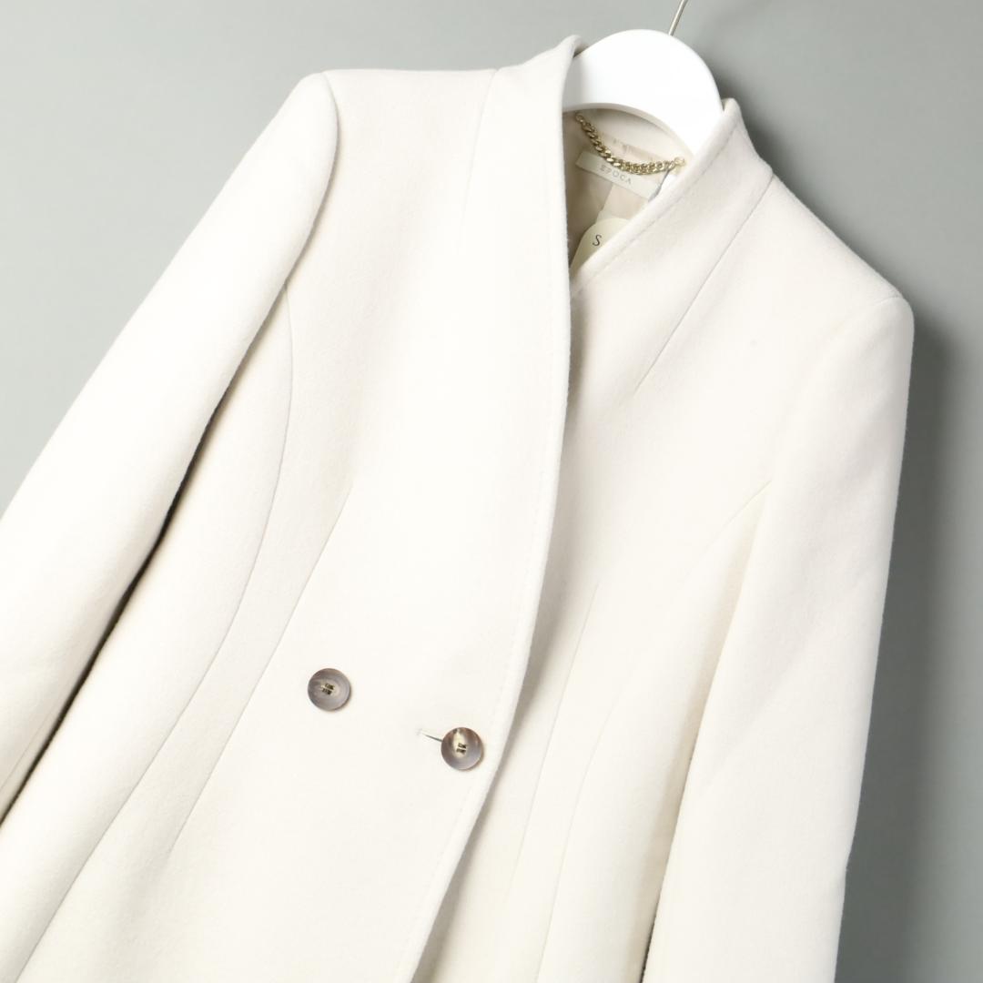 080 新品 EPOCA エポカ カメリア ウールロングコート 40 - メルカリ