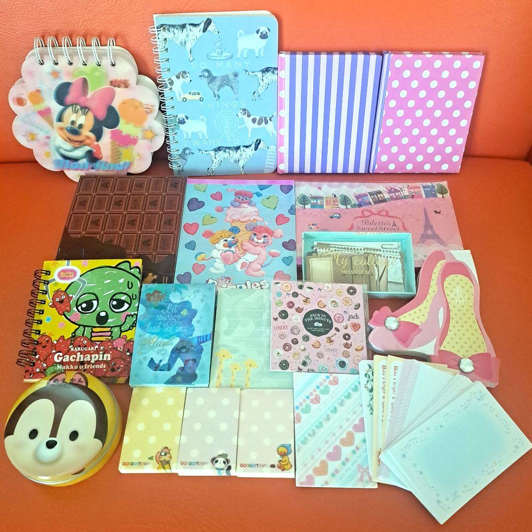 平成レトロ メモ帳・メッセージカード 19点セット まとめ売り - メルカリ