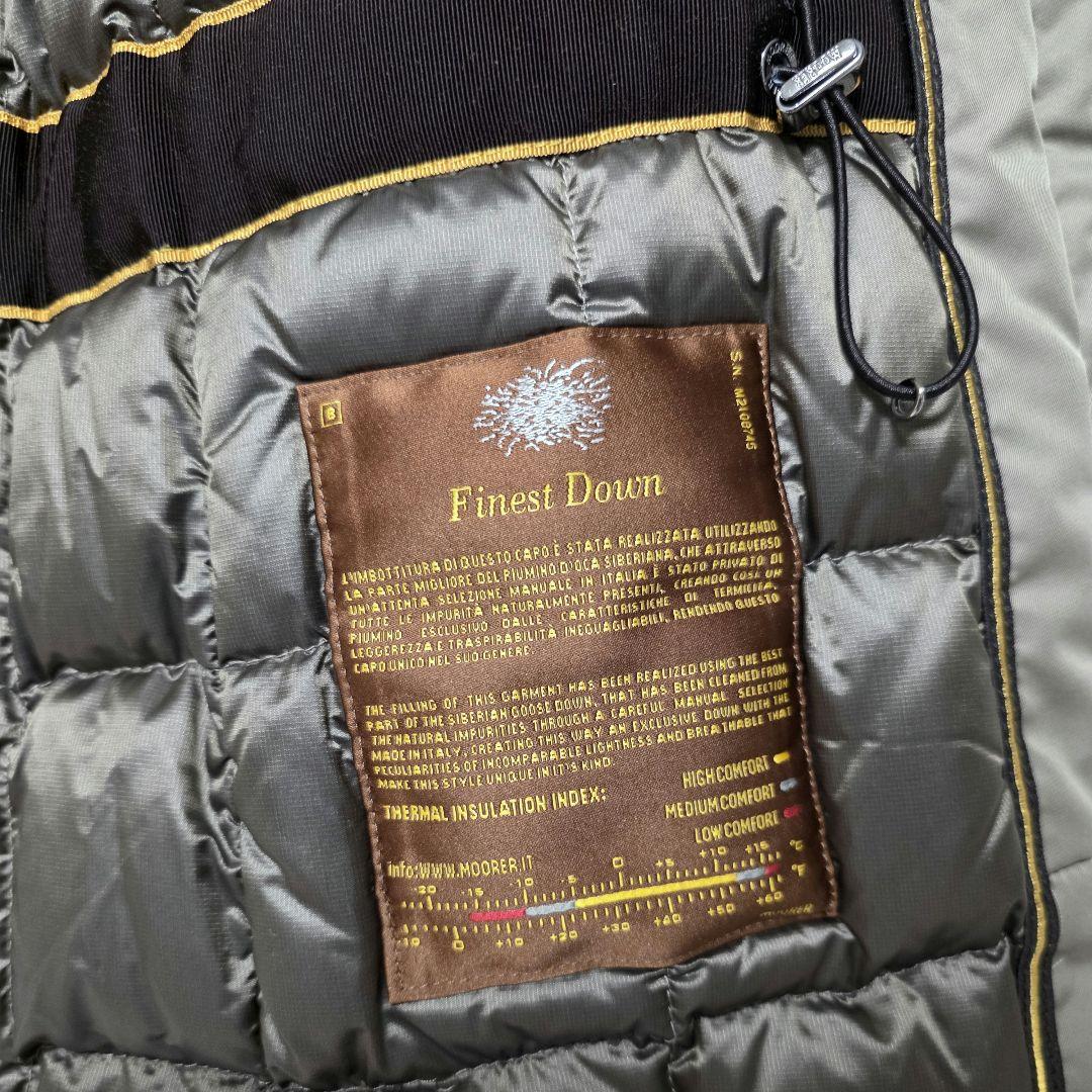 MooRER BARTOLI-WK M65タイプ ダウンジャケット 48 - メルカリ