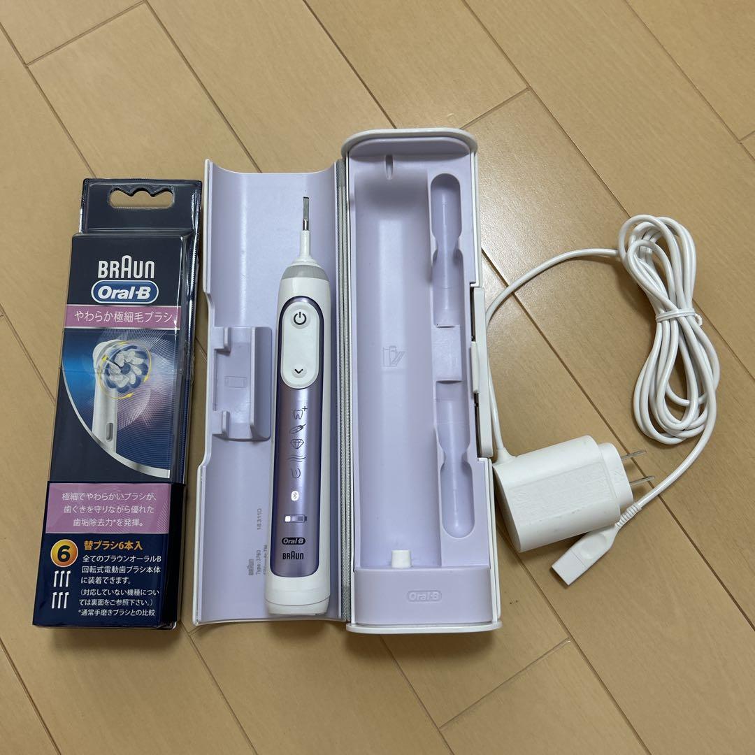 ブラウン オーラルB 電動歯ブラシ ジーニアス10000A オーキッドパープル Amazon.co.jp: ブラウン オーラルB 電動歯ブラシ ジーニアス10000A