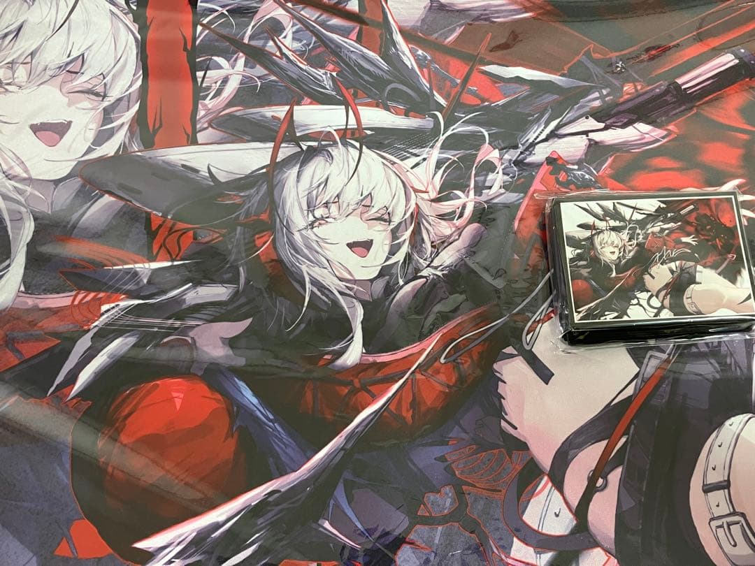 白詰草 スリーブ プレイマット アークナイツ ウィシャデル - メルカリ