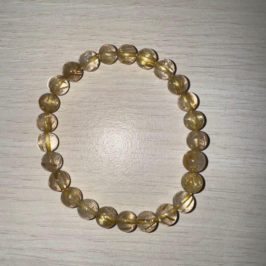 週末セール　最安値　値下げ不可　リビアン 　ルチルクォーツ Rezard ヒカル