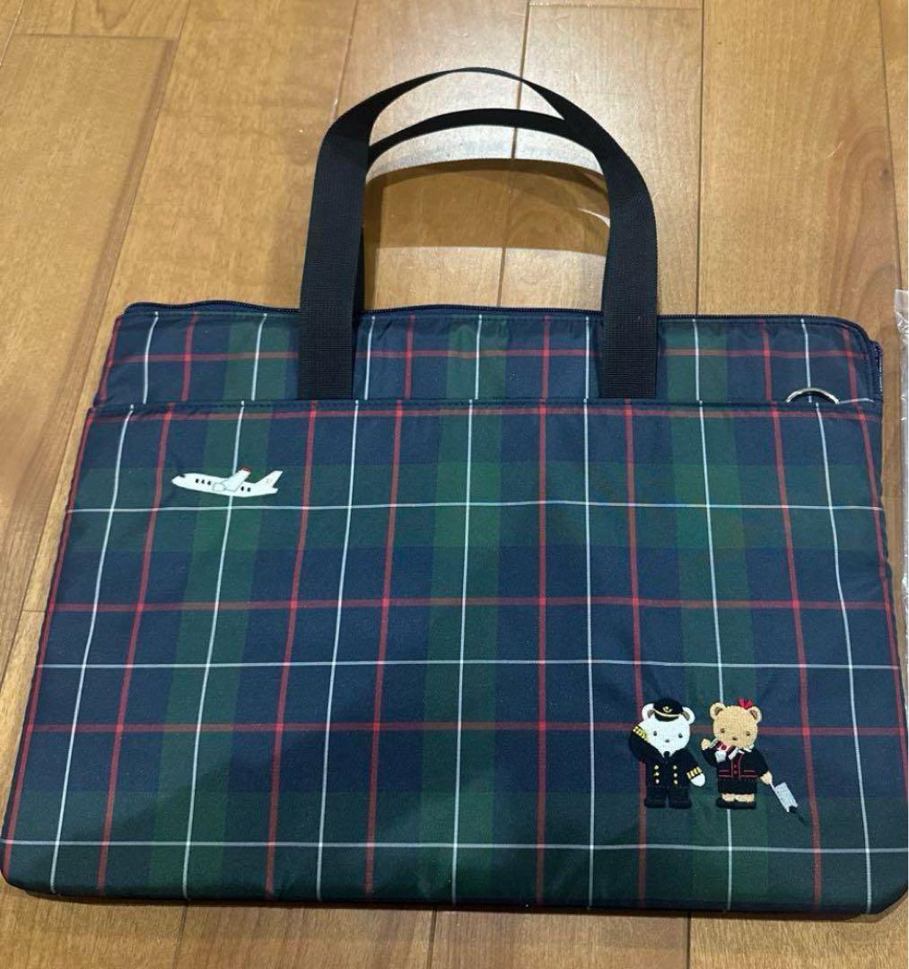 JALファミリアコラボ　トートバック JAL国際線就航70周年】JALオリジナルコラボレーションアイテム登場