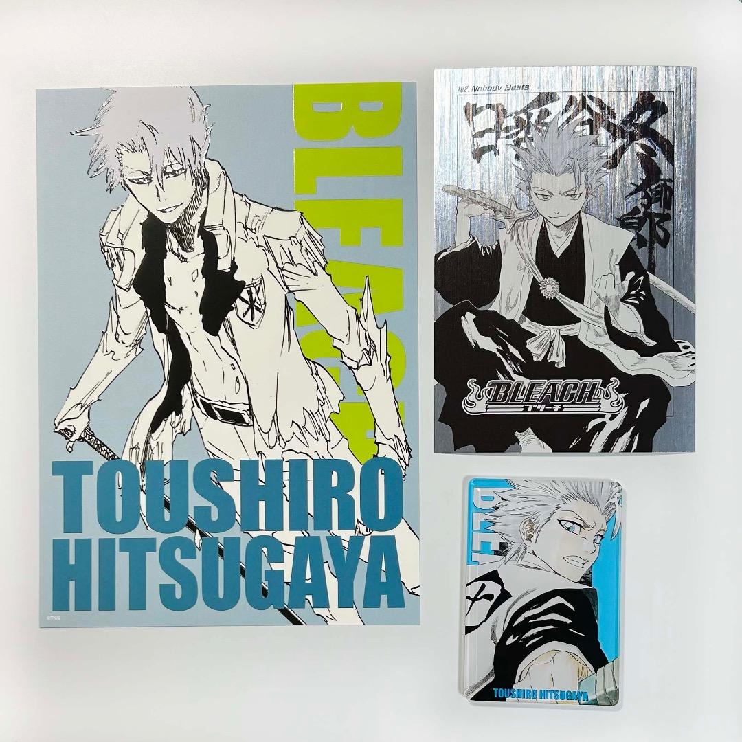 BLEACH アートカード 扉絵ポストカード ステータスカード 日番谷冬獅郎
