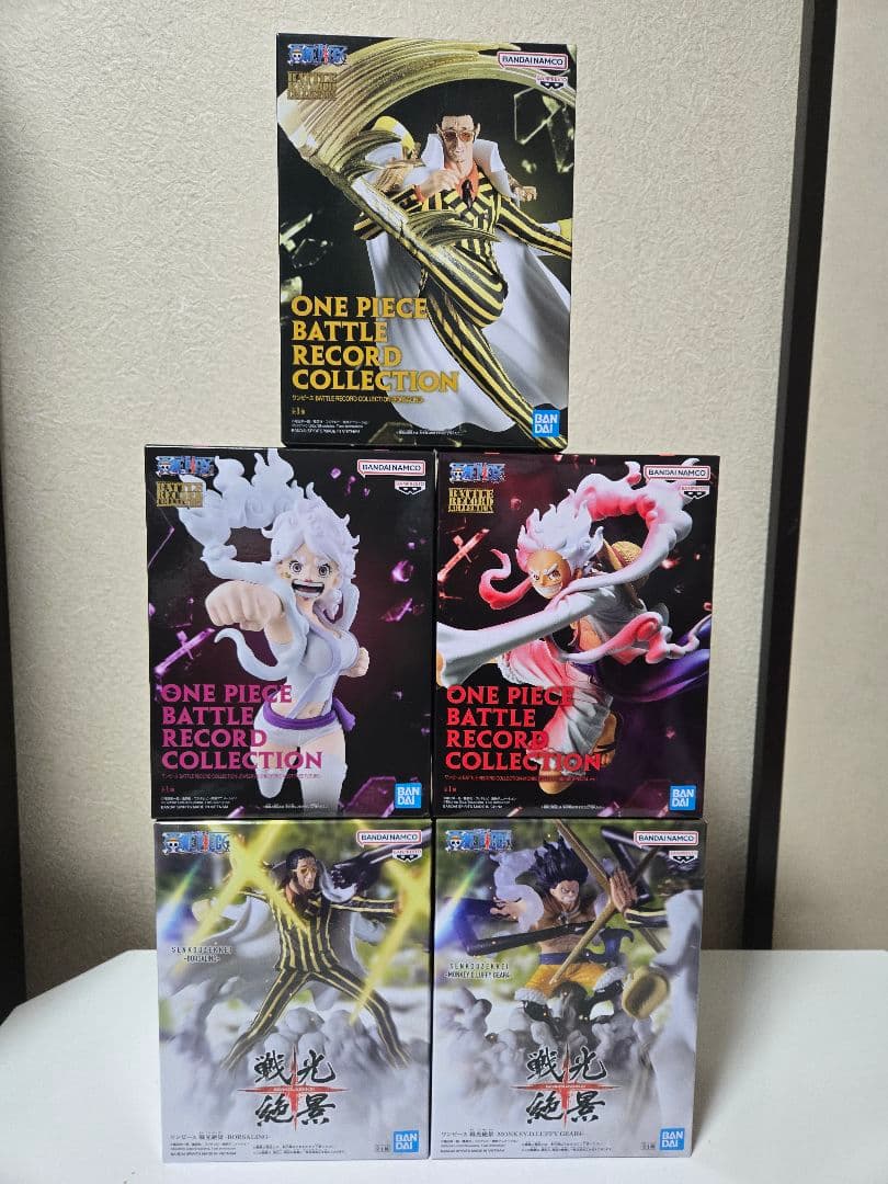 最安値】ワンピース フィギュア 5体セット まとめ売り - メルカリ