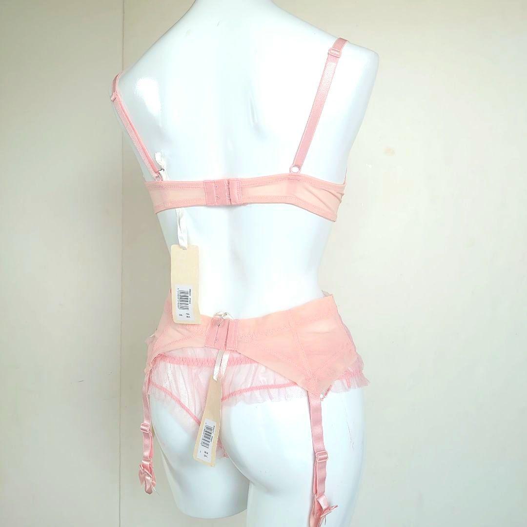 イギリス高級ランジェリー CHARNOS ブラ タンガ ガーターベルト セット