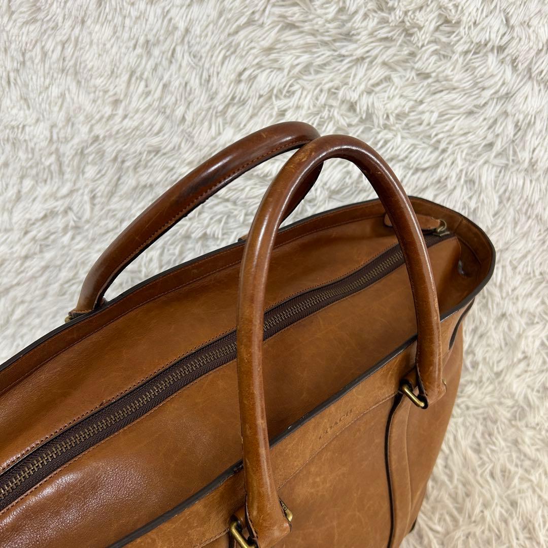 特大✨コーチ ブリーカー レガシーウィークエンド ボストンバッグ