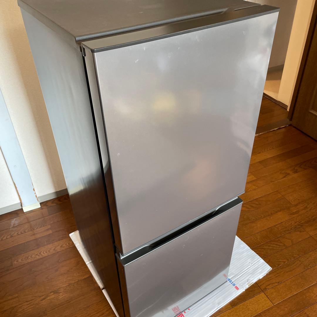 シルバー 2ドア冷蔵庫AQUA23年製135L AQRー14N(S) アクア AQR-14N | 容積135L | 冷蔵庫（パーソナル） | アクア株式会社（AQUA）