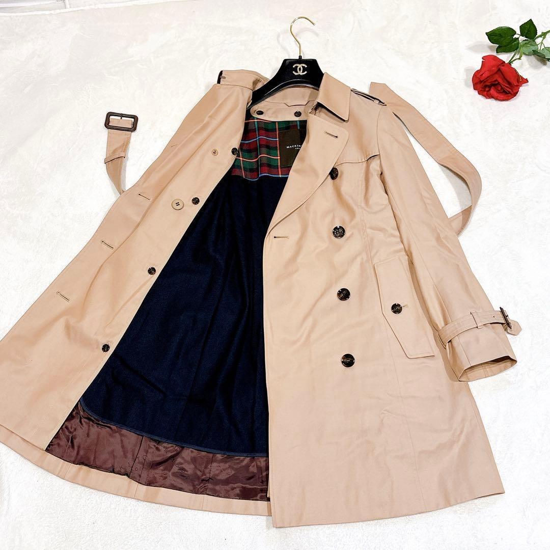 新品同様✨ マッキントッシュ ロンドン トレンチコート ブラウン