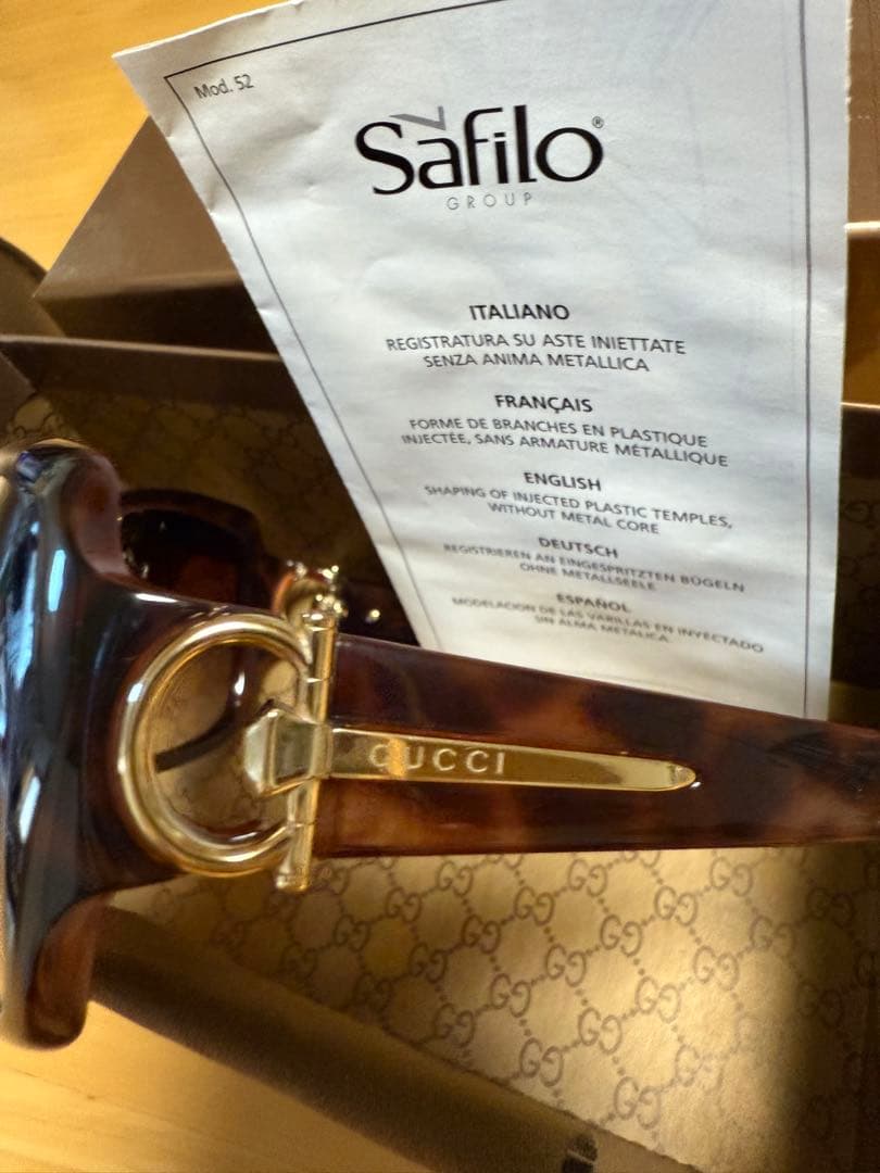 G UCC I サングラス ケース付 2377