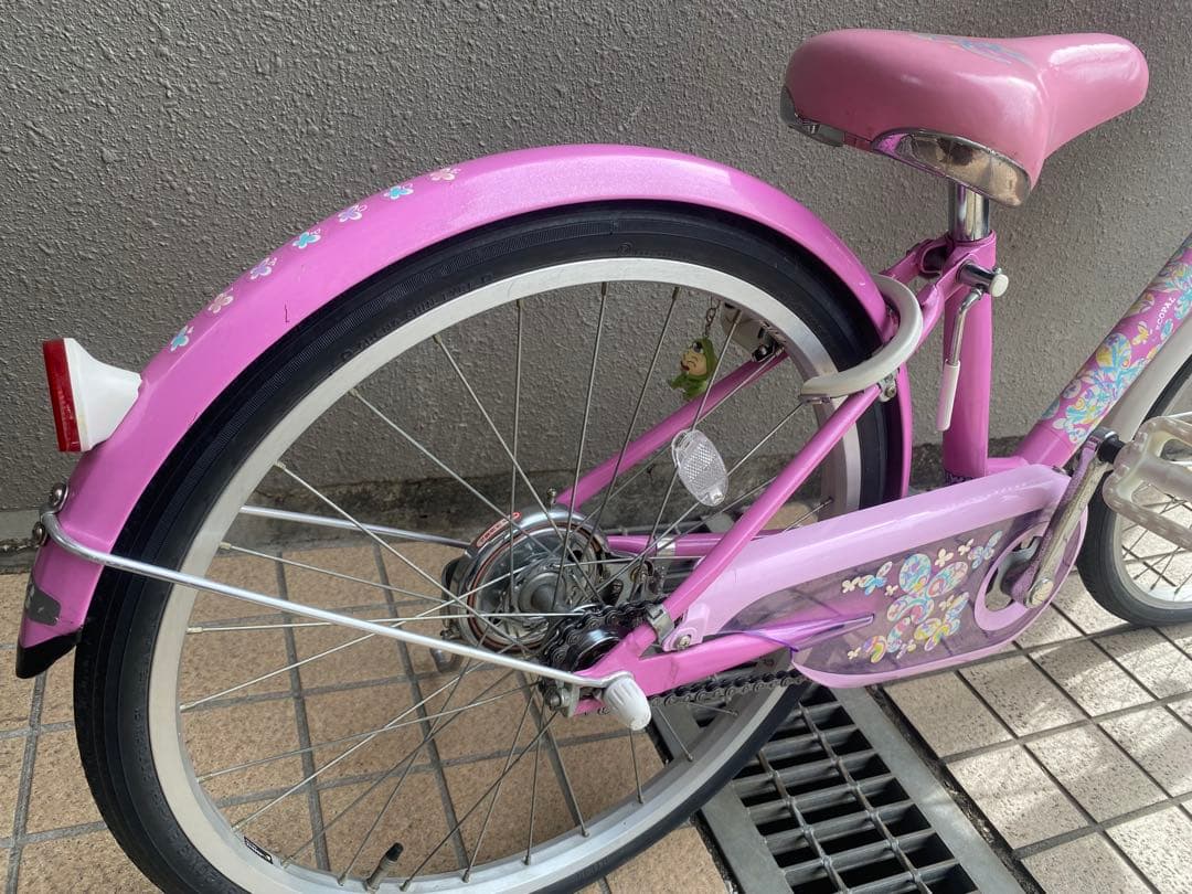 ブリヂストン 20インチ 子供自転車 エコパル ピンク 美車 引取限定