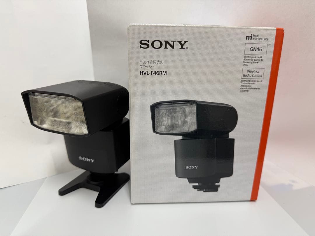 SONY HVL-F46RM フラッシュ 本体とケース Amazon.com : Sony HVL-F46RM| External Flash with Wireless Radio
