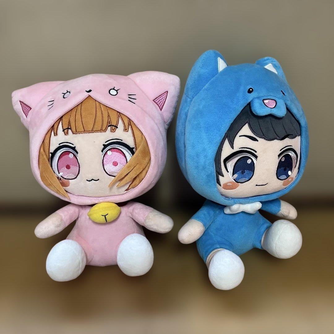 ちろぴの BIGおすわりぬいぐるみ2点セット - メルカリ