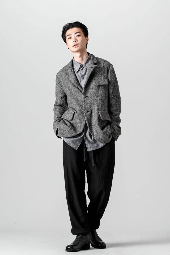 完売品‼️ NOUSAN 22aw johann セミピーク ラベル ジャケット - メルカリ