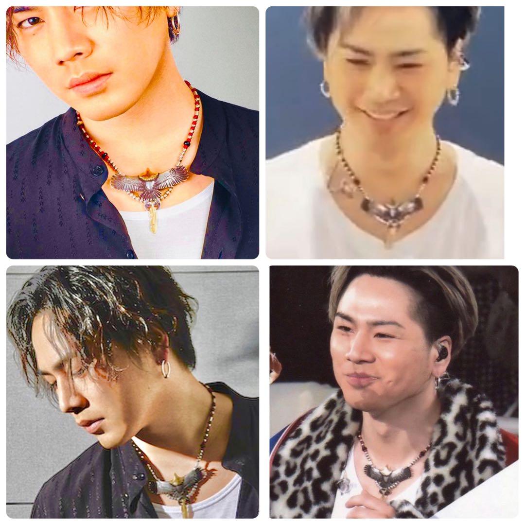 登坂広臣着用モデル 特大イーグル フェザーネックレス 3代目 メンズ