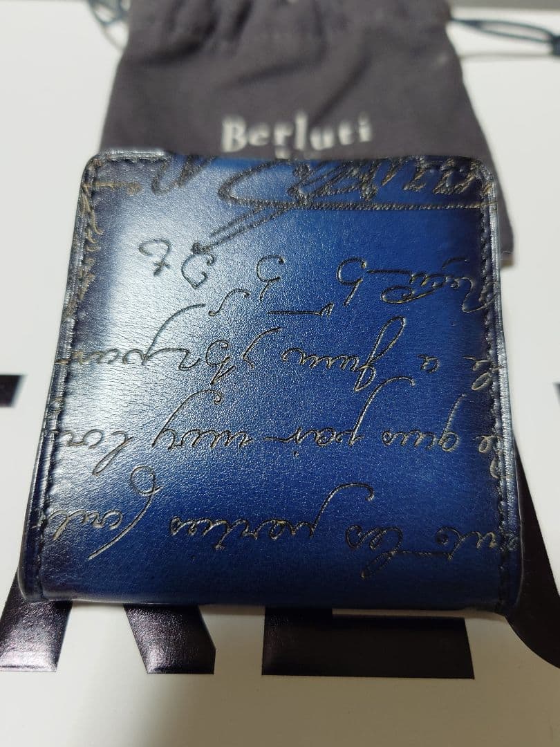 Berluti ベルルッティ　オリジンスクラット　レザーパース ☆3日以内返品可☆ 未使用 Berluti ベルルッティ スクリットレザー