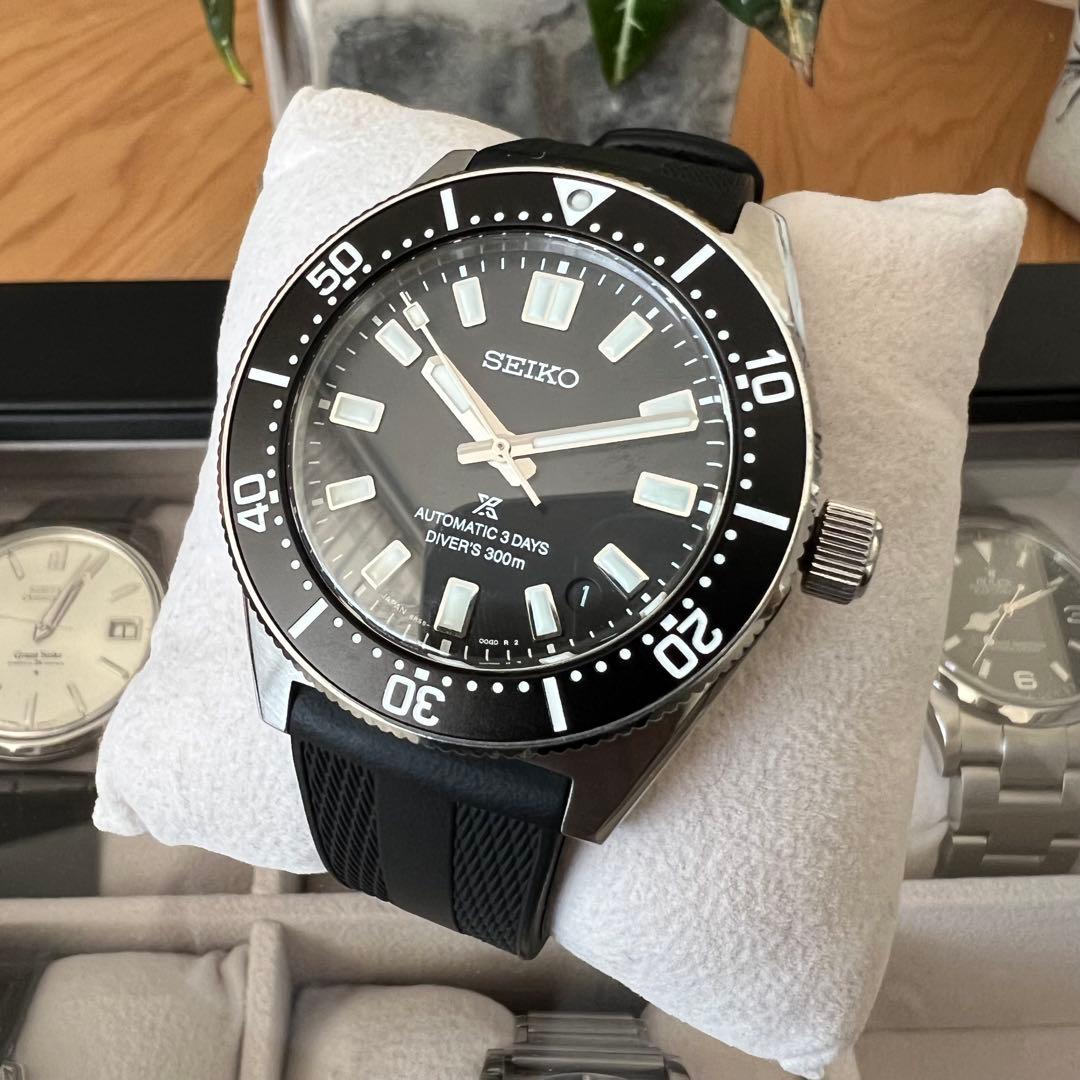SEIKO SBDC197 ダイバーズ 純正ブレス、純正ラバーベルト付 - メルカリ