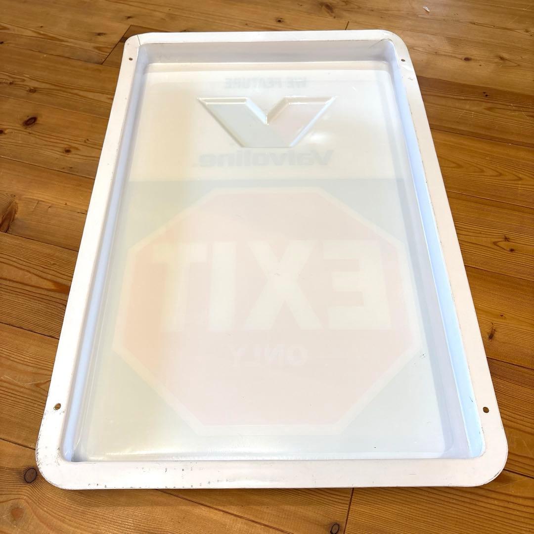 USA Valvoline ガソリンスタンド 看板 EXIT サイン ガレージ
