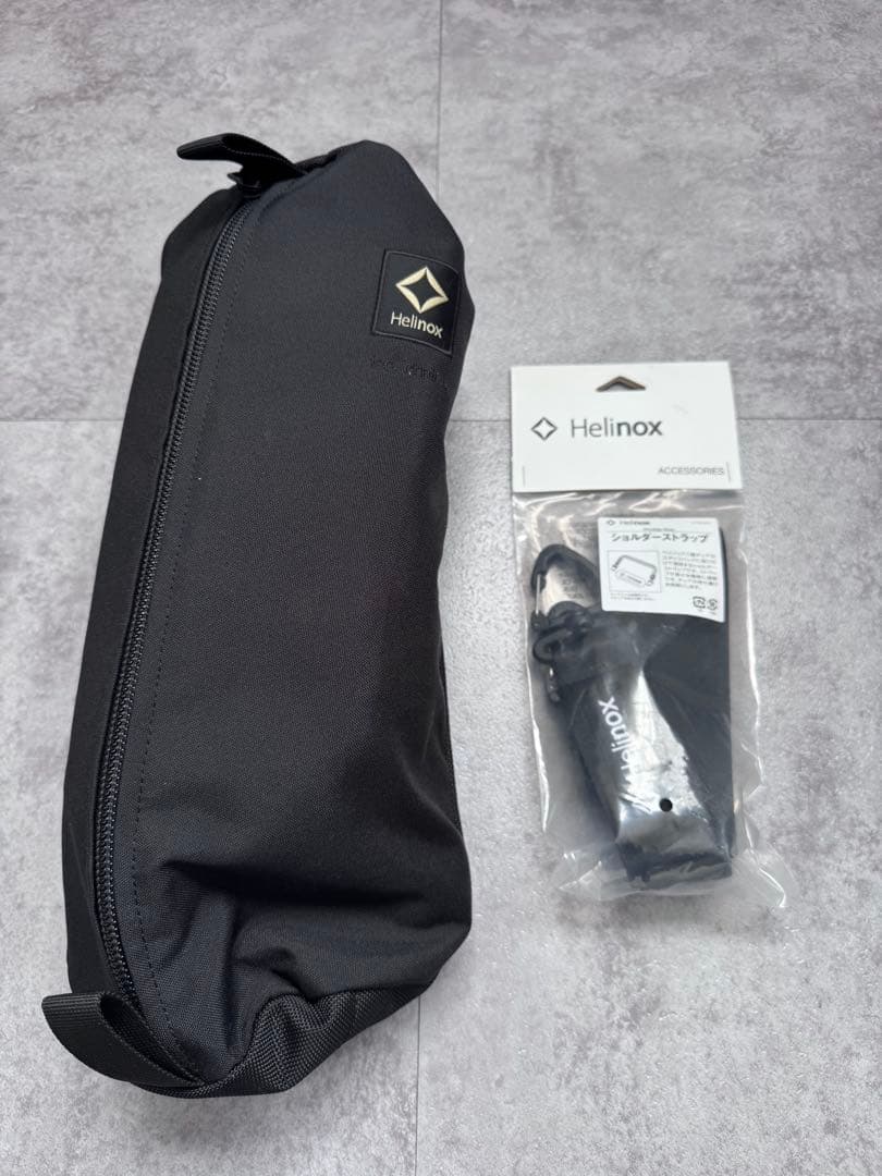 helinox タクティカルチェアL ブラック ボールフィート ストラップ