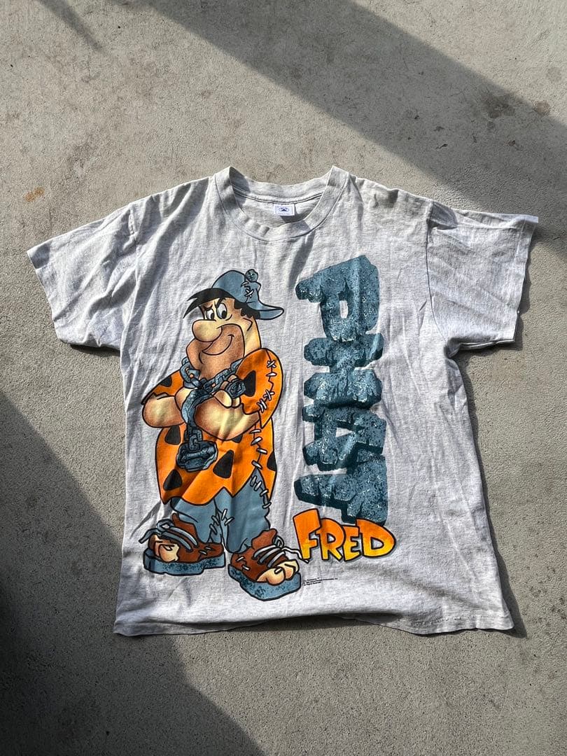 90s THE FLINTSTONES FRED ビンテージTシャツ1993年製 - メルカリ
