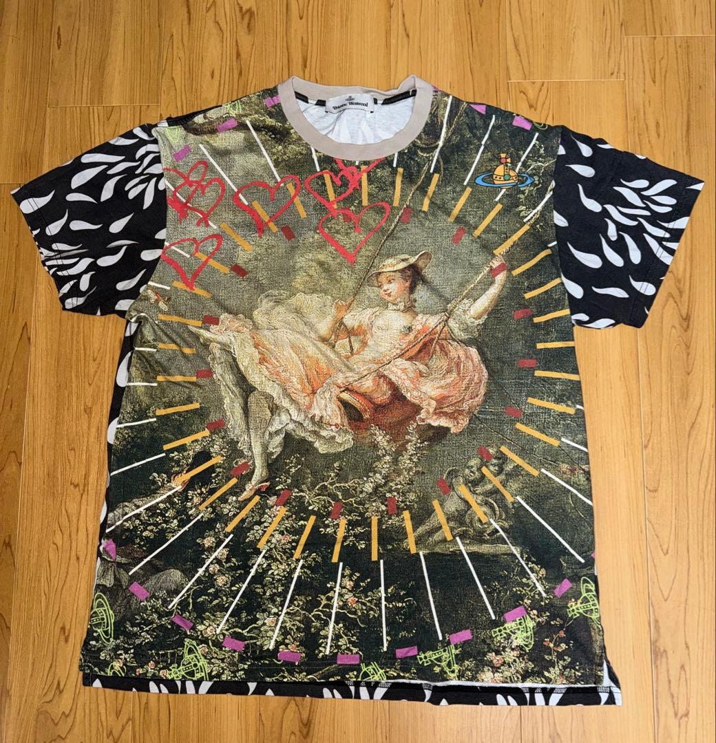 Vivienne Westwood アートプリント Tシャツ XL （表記S） - メルカリ