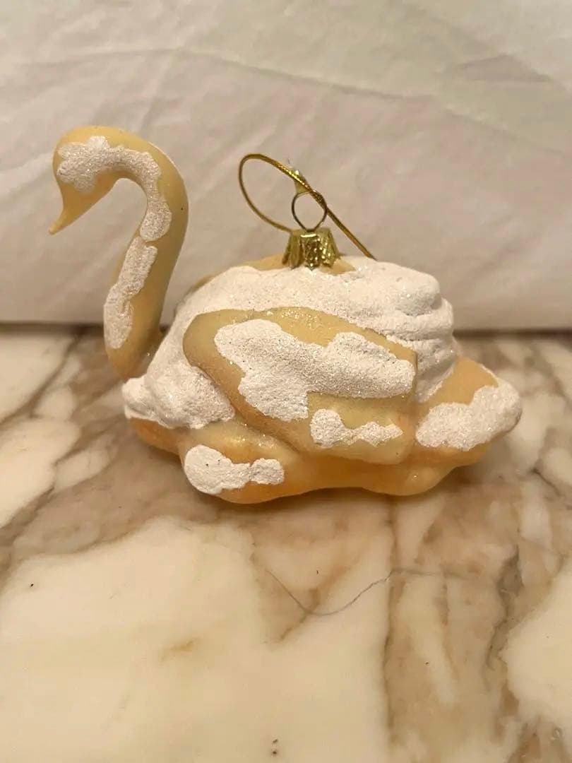 ガラスオーナメント スワンシュー アスティエ astierdevillatte - メルカリ
