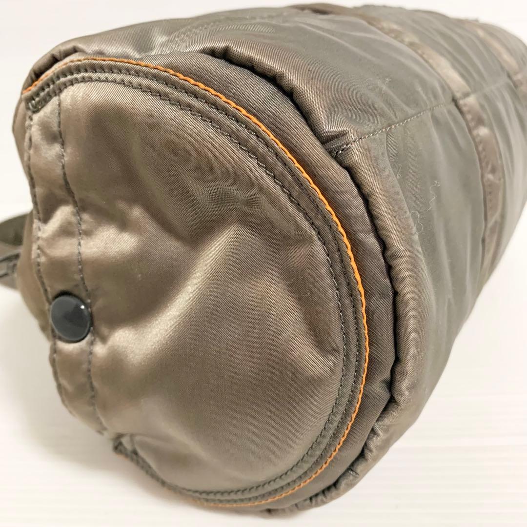 希少 ポーター タンカー ダッフル ミニボストンバッグLサイズ グレー