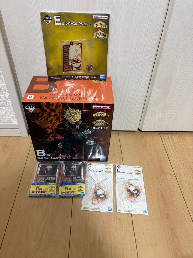 僕のヒーローアカデミア　一番くじ　B賞 爆豪勝己　フィギュア　おまけ付き Amazon.co.jp: Bandai Spirits Ichibansho 一番くじ 僕のヒーロー