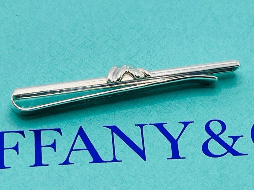 c723 美品 ティファニー 1992 シグネチャー ネクタイピン 925 - メルカリ
