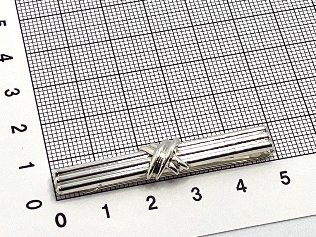 c723 美品 ティファニー 1992 シグネチャー ネクタイピン 925 - メルカリ