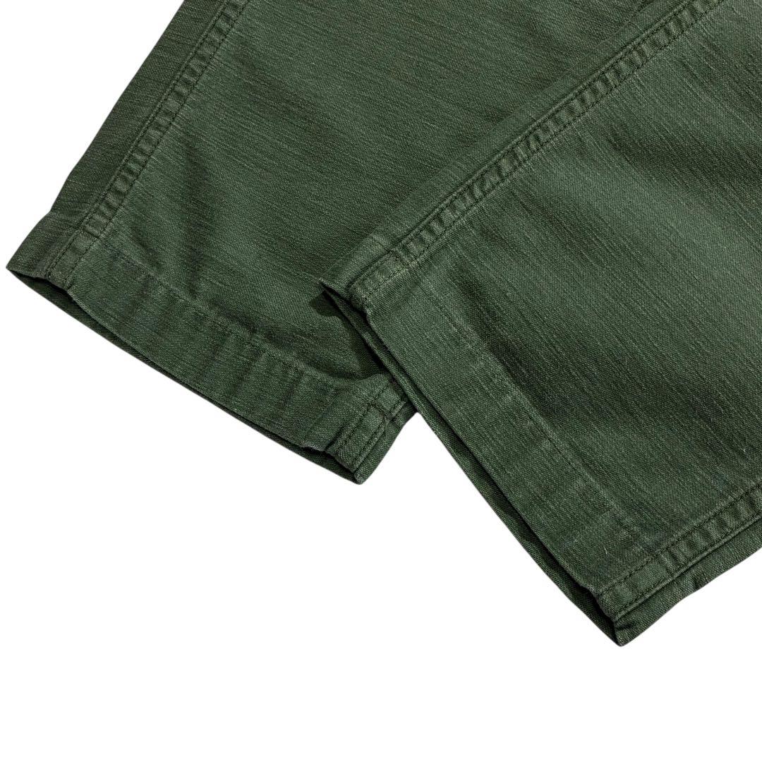 orslow コットン ベイカーパンツ M スリム クロップド丈 テーパード