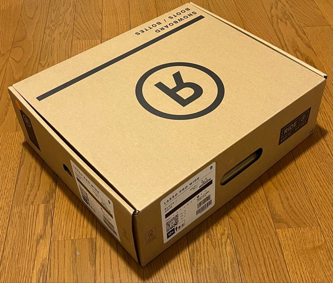 美品 Ride Lasso Pro Wide 27.0cm【保証書・箱付き】