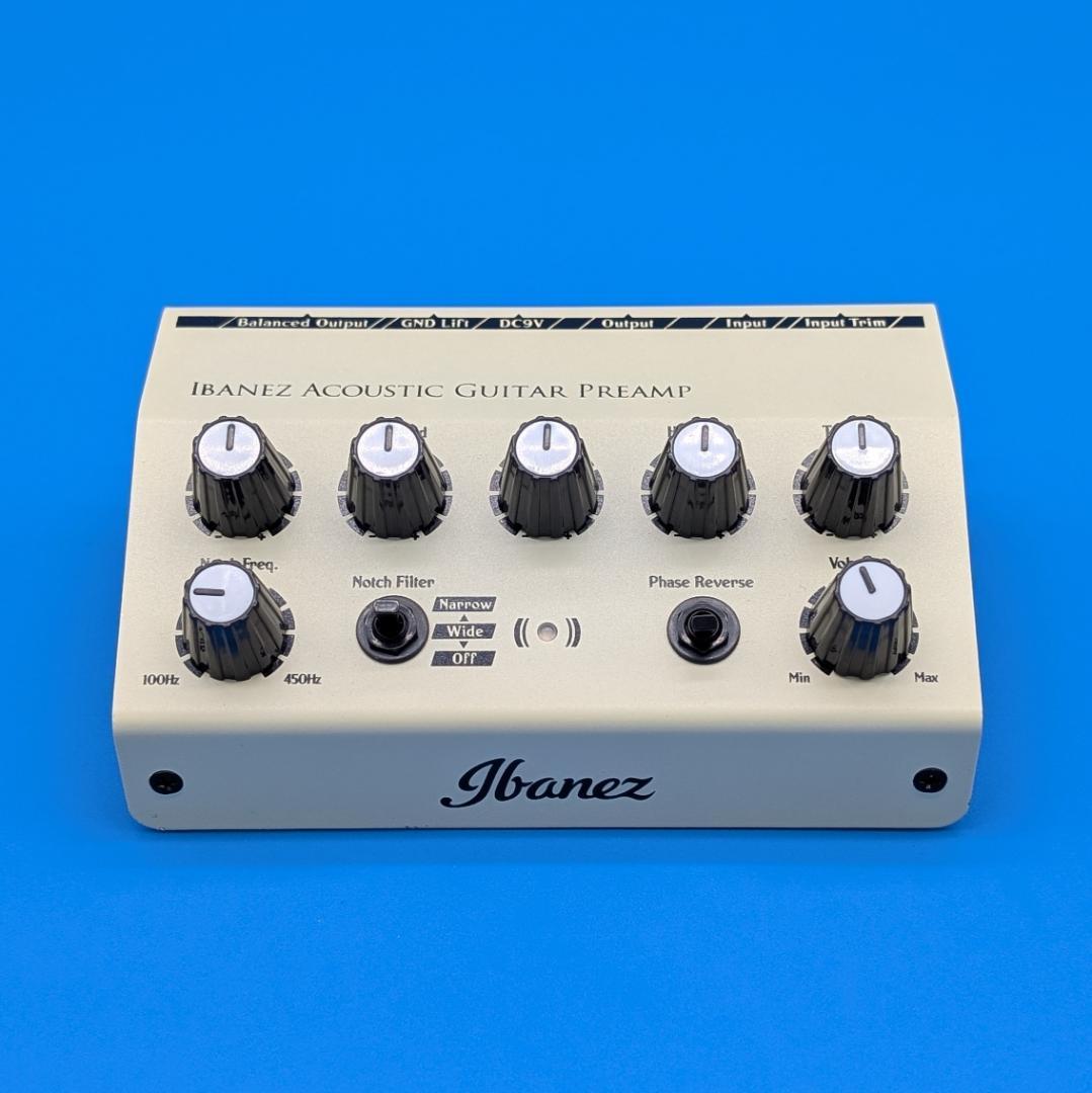 Ibanez _ AGP10 _ アコースティック ギター プリアンプ フルアナログ回路のエレアコ用プリアンプ「AGP10」がIbanezから登場