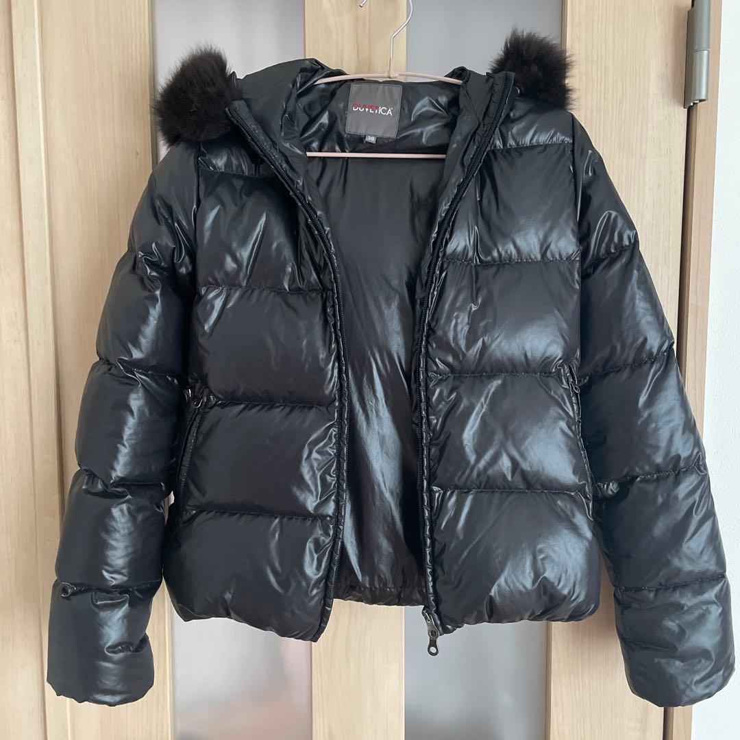 美品 Duvetica デュベティカ Adhara アダラ 黒 ブラック38 - メルカリ