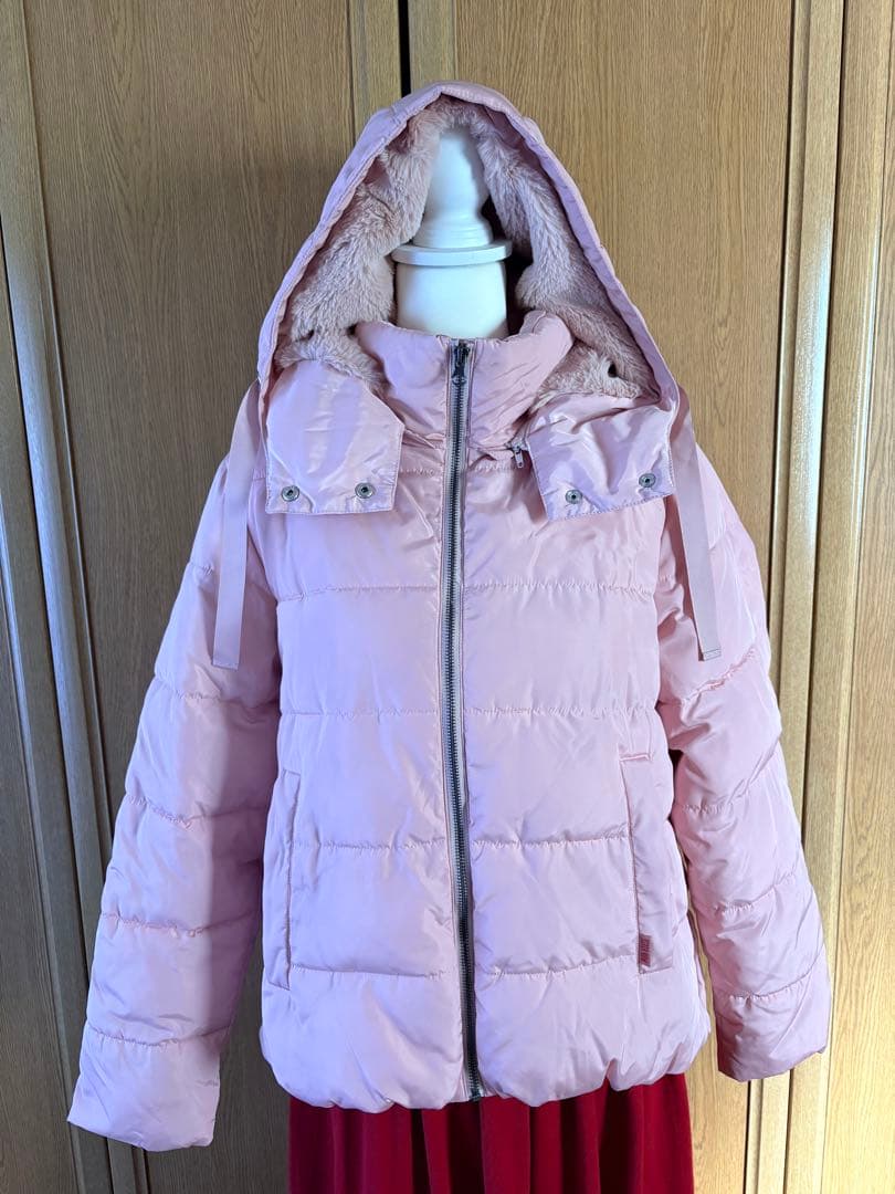一回着用のみ】ピンクハウス 中綿ジャケット フェイクファー