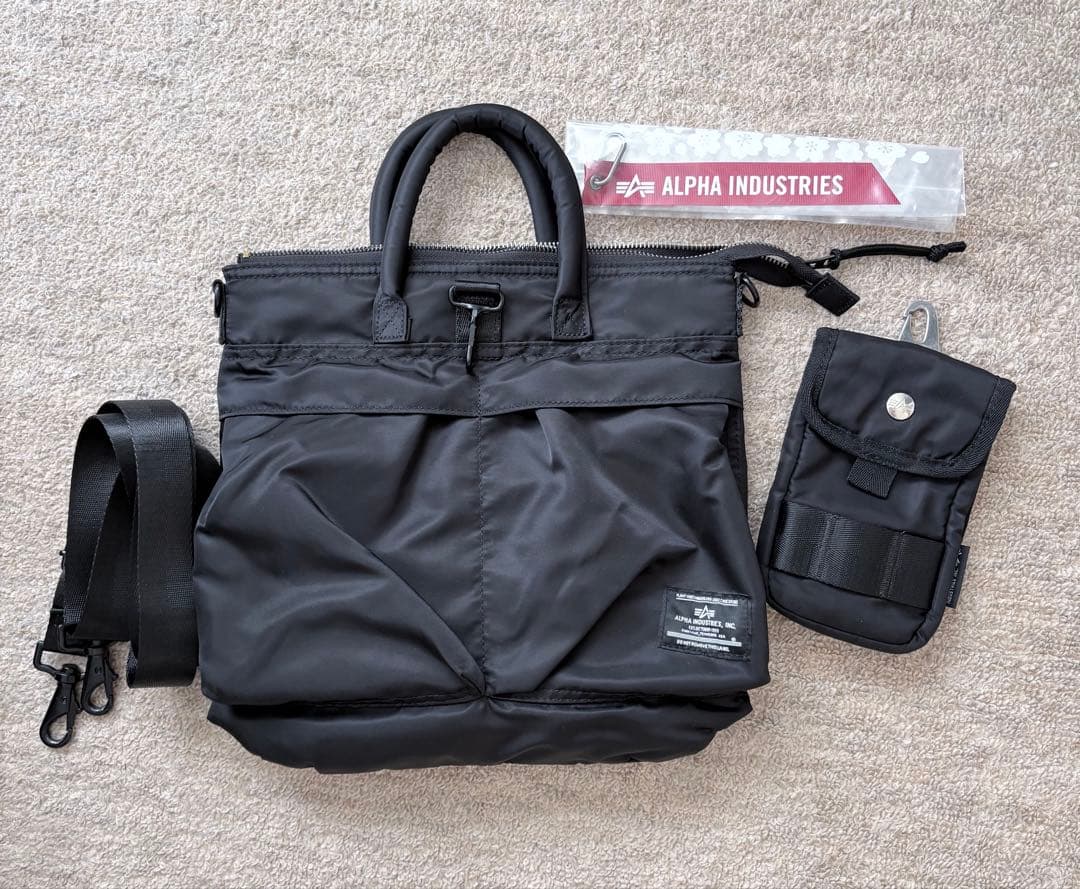 Alpha Industries ミニヘルメットバッグ&ポーチセット 楽天市場】ミニヘルメットバッグ／アルファ インダストリーズ（ALPHA