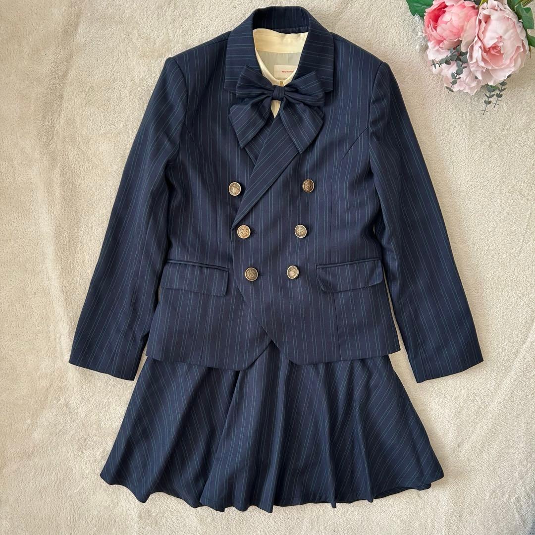 《美品》レピピアルマリオ 卒服 セレモニー4点セット Mサイズ150~160cm