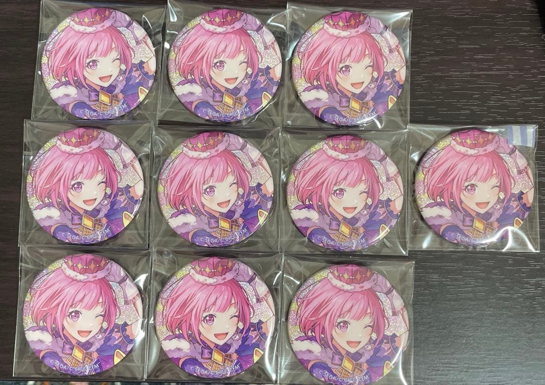 プロセカ グリッター缶バッジ 鳳えむ - メルカリ