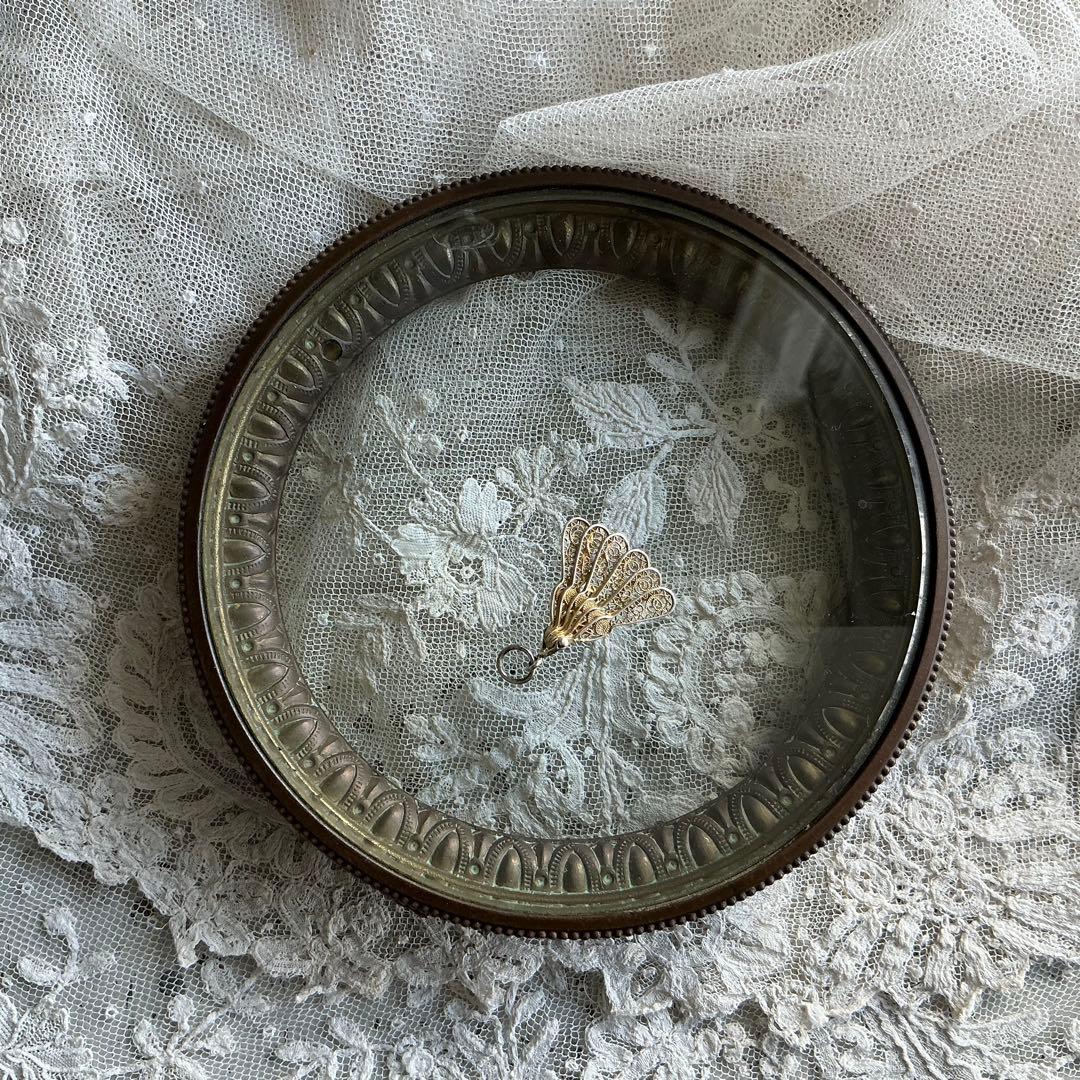 フランスアンティーク ミニチュア エヴァンタイユ 扇子 ミニョネット