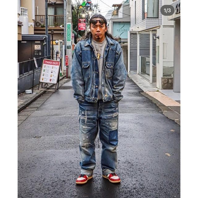 SAPEur サプール ヴィンテージデニム ジャケット - メルカリ